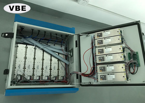 Điều khiển từ xa Điện thoại di động Chặn tín hiệu Hệ thống chống nhiễu 6 băng tần cho nhà tù, Máy gây nhiễu nhà tù công suất cao
