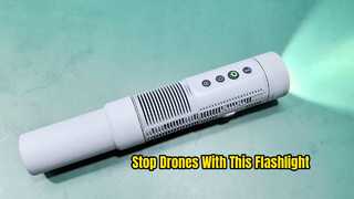 Đèn pin chống nhiễu không người lái VBE 4F20 Phạm vi 300 mét